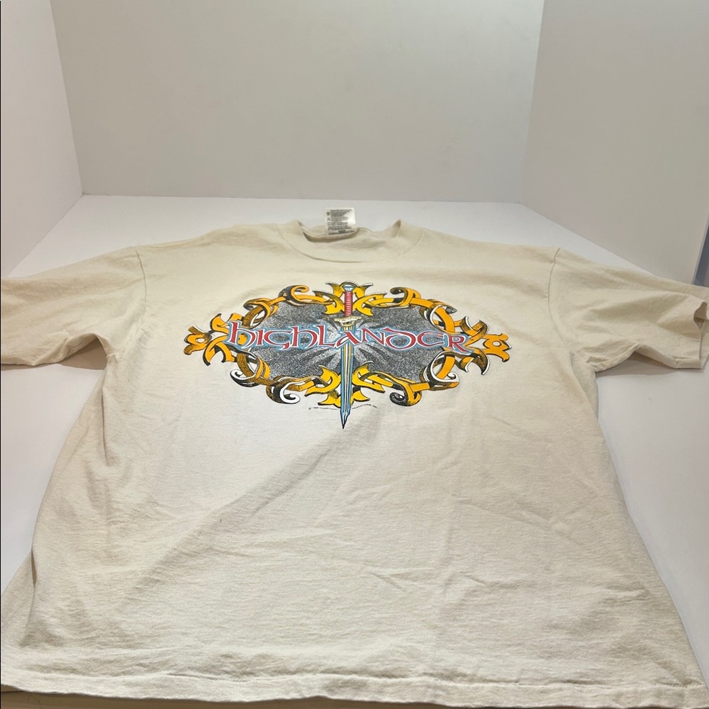 Cream Graphic Tee